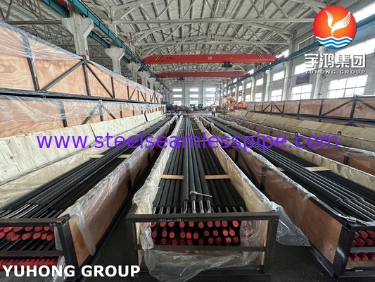 ASTM A213 T11 หลอดไร้รอยเหล็กสแตนเลส HFW หลอดขีดขีดขีดขีดขีดขีดขีดสําหรับน้ํามันและโรงชําระน้ํามัน