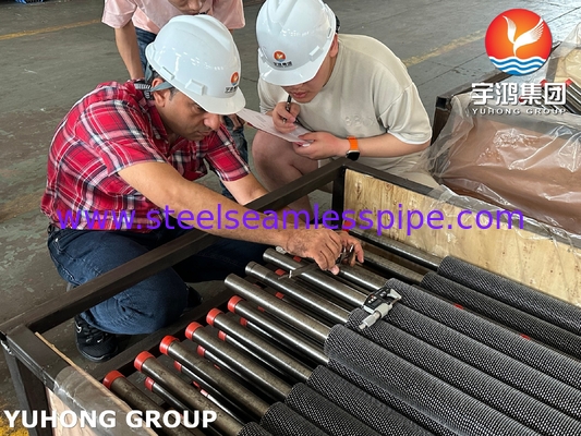 ASTM A213 T11 หลอดไร้รอยเหล็กสแตนเลส HFW หลอดขีดขีดขีดขีดขีดขีดขีดสําหรับน้ํามันและโรงชําระน้ํามัน