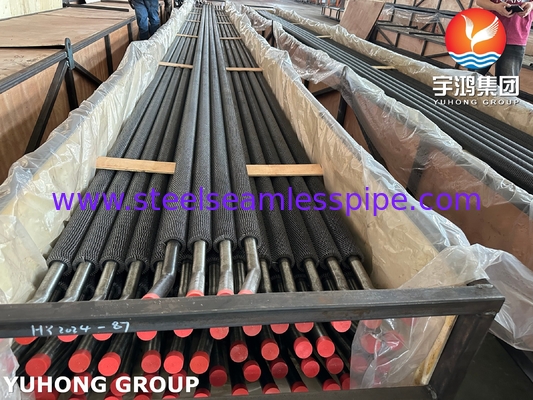 ASTM A213 T11 หลอดเหล็กเหล็กสแตนเลสที่ไม่มีเซสม สาย HFW Fin Tube สําหรับโรงแปรรูป