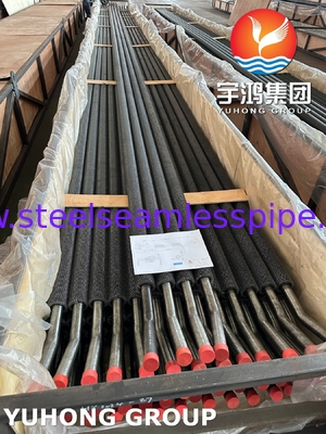 ท่อครีบฟินแบบหยัก เชื่อมด้วยความถี่สูง ท่อ ASTM A213 T11 สำหรับเตาเผาและเครื่องทำความร้อน