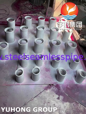 ASME B16.9 Super Duplex 2507 อุปกรณ์เสริม ASTM A815 WPS32750 BW Super Duplex Tee