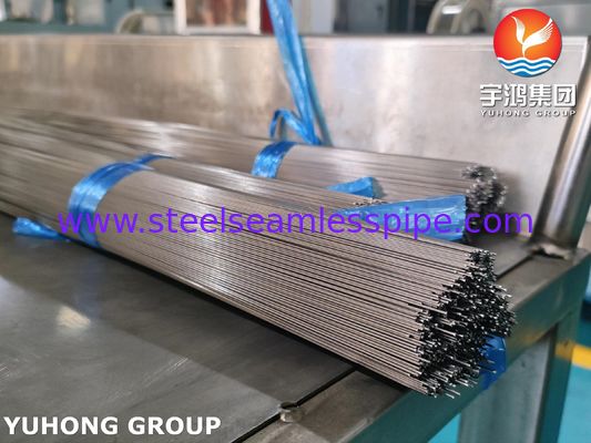 ISO9626 SUS304 ท่อประสาททางการแพทย์สแตนเลสที่เชื่อม