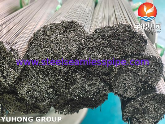 ท่อเส้นเลือดฝอยทางการแพทย์สแตนเลสสตีลเชื่อม ISO9626 SS304