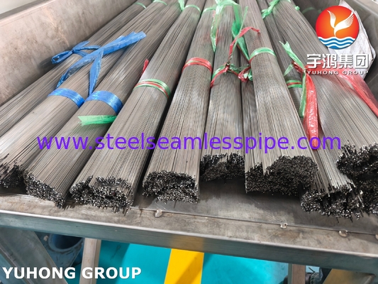ท่อประสาททางการแพทย์เหล็กดัดเหล็กสําหรับเครื่องมือศัลยกรรม ISO9626 SS304
