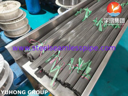 SUS304 ท่อหลอดหลอดเลือดดําความละเอียดสูงจากเหล็กไร้ขัด สําหรับเครื่องมือ Endoscope การแพทย์