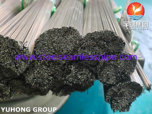 SUS304 ท่อหลอดหลอดเลือดดําความละเอียดสูงจากเหล็กไร้ขัด สําหรับเครื่องมือ Endoscope การแพทย์