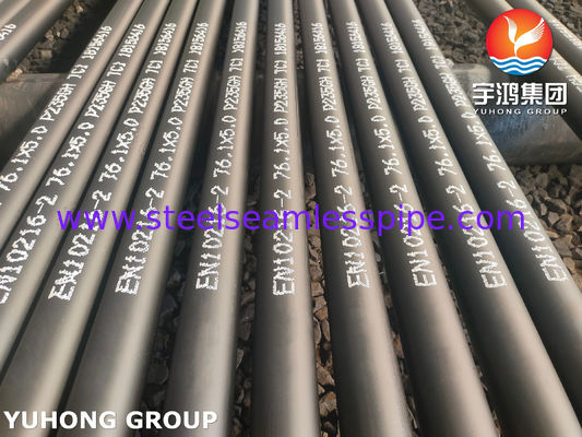 EN10216-2 P235GH ท่อแลกเปลี่ยนความร้อน TC1 สําหรับสภาพแวดล้อมอุณหภูมิสูง