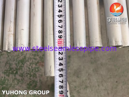 ASME SA213 TP304 ท่อไร้รอยเหล็กไร้ขัดสําหรับเครื่องปั่น