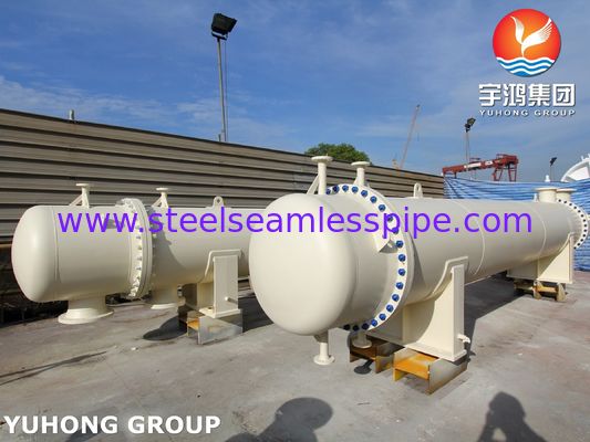 เครื่องแลกเปลี่ยนความร้อนแบบหัวลอย 316L ชนิด AES มาตรฐาน ASME Section VIII Div. 1