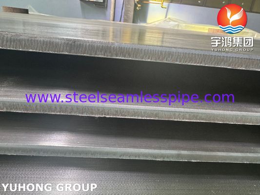 ผนังเคลือบระเบิด ASME SA516 Gr.70 โลหะคาร์บอน ASME SB127 Monel 400