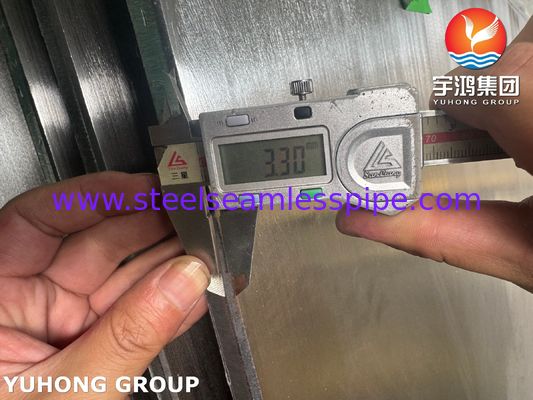 ผนังเคลือบระเบิด ASME SA516 Gr.70 โลหะคาร์บอน ASME SB127 Monel 400