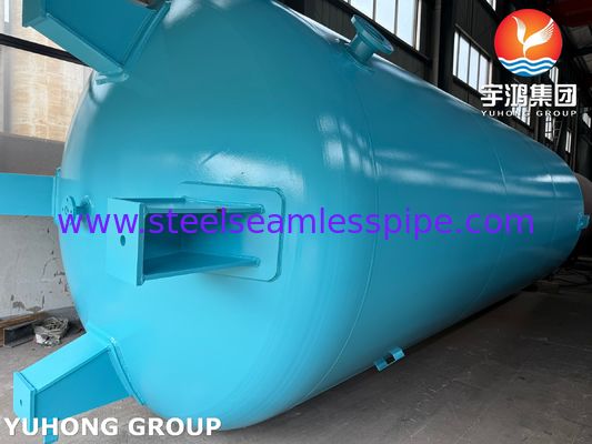 ASME SA516 GR.70 เครื่องปั่นความดันสําหรับสภาพแวดล้อมอุตสาหกรรมที่ต้องการ ออกแบบตาม ASME VIII IBC 2018 ASCE 7 NACE