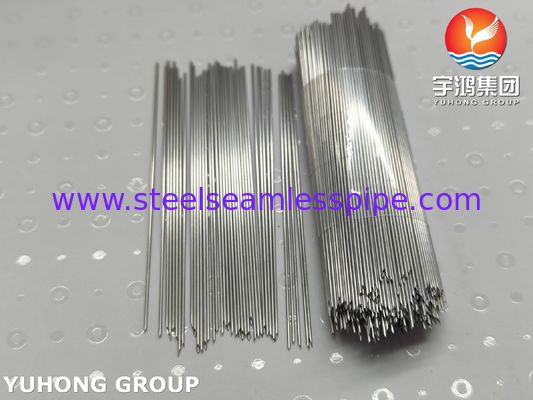 ท่อเข็มในเส้นเลือดจากเหล็กไร้สแตนเลส สําหรับการบริการยา ISO9626 SUS304