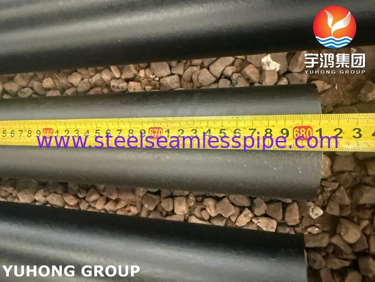 ASTM A335 / ASME SA335 P9 ท่อไร้รอยเหล็กสแตนเลส สีดํา