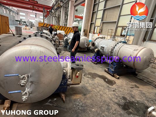 T22 เครื่องแลกเปลี่ยนความร้อนก๊าซ-ก๊าซ BEP ประเภท ASME VIII Division 2 Class 2