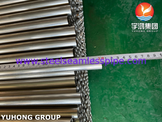 ท่อเชื่อมสแตนเลสสตีล ASTM A249 TP316L อบอ่อนสว่าง ท่อหม้อไอน้ำ เครื่องทำความร้อนยิ่งยวด ท่อแลกเปลี่ยนความร้อน