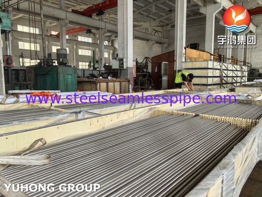 ท่อสแตนเลสสตีล ASTM A213 TP304L แบบ U Bend สำหรับเครื่องแลกเปลี่ยนความร้อน
