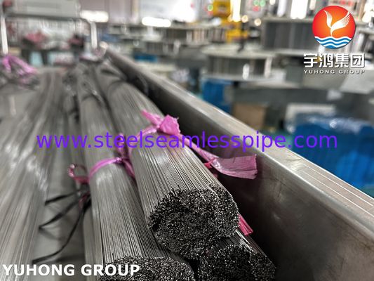 หลอดฉีดใต้ผิวหนังสแตนเลสสตีลความแม่นยำสูงสำหรับการฉีดทางการแพทย์ ISO9626 SUS304