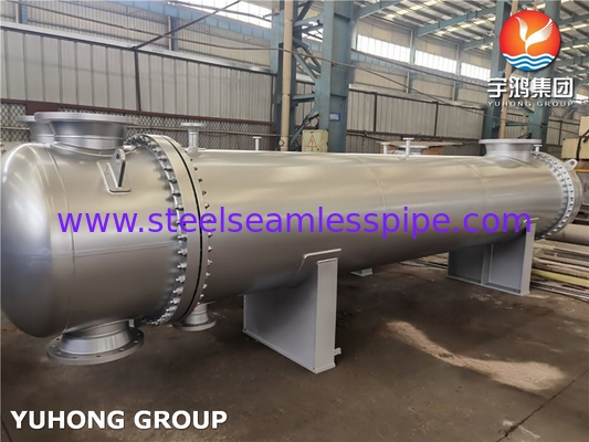 API 660 เปลือกและท่อแลกเปลี่ยนความร้อน TEMA มาตรฐาน ASME U Stamp ASME VIII