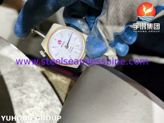 ข้อต่อสแตนเลส ASTM A403 / ASME SA403 WP321H แบบไร้รอยต่อ 180° Elbow B16.9