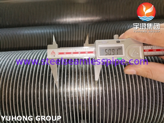 ท่อครีบเกลียว ASTM A335 P9 สำหรับอุปกรณ์ถ่ายเทความร้อน
