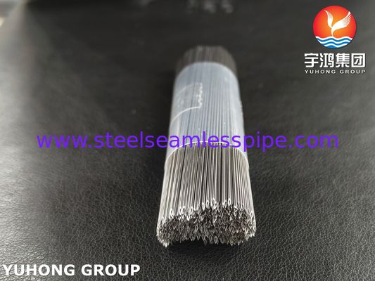 ท่อเข็มฝังในหลอดเลือดดำเกรดทางการแพทย์สแตนเลส SUS304 , ปลายตัดด้านหลัง