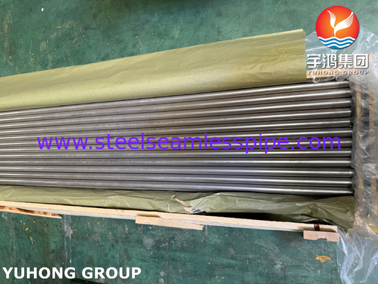 ASTM B111 C71500 ท่อทองแดง นิเคิล ความทนทานต่อการกัดกร่อนของน้ําทะเลที่ดีกว่าสําหรับเครื่องแลกเปลี่ยนความร้อน