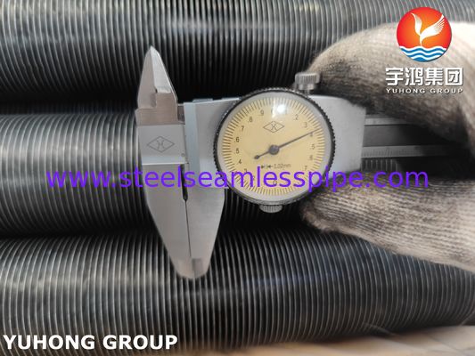 ท่อเหล็กคาร์บอนไร้รอยต่อ ASTM A179 พร้อมครีบฝังสำหรับเครื่องแลกเปลี่ยนความร้อน