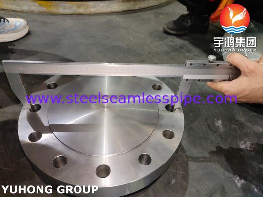 หน้าแปลนฝาครอบหัวฉีด ASME SA350 LF2 Class 1, หน้าแปลนหลอมเย็นสำหรับอุณหภูมิต่ำ
