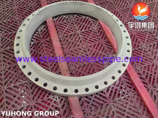 ASTM A105 Weldneck Raised Face Carbon Steel Forged Flange B16 การปรับปรุงความแข็งแรงและความแข็งแรงของเหล็กคาร์บอน5