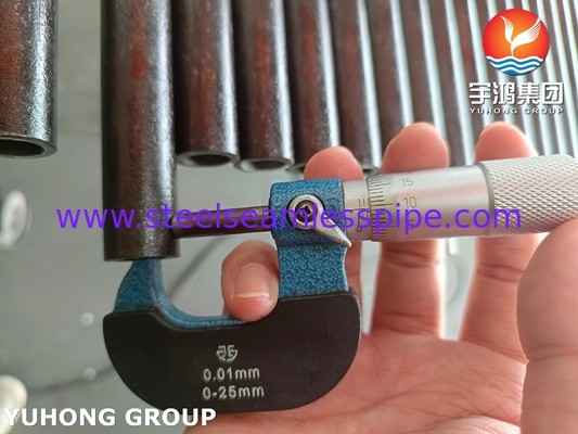 ASME SA334 Gr 6 ท่อเหล็กสแตนเลสสแตนเลสสแตนเลสสําหรับการใช้งานอุณหภูมิต่ํา