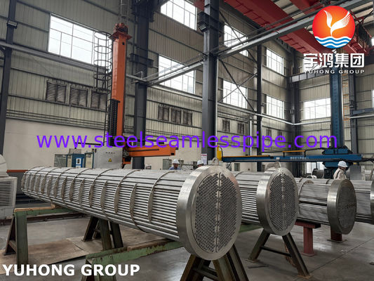 BV ตรวจสอบ SA182 F11 GR.2 ท่อแผ่นแลกเปลี่ยนความร้อนแบบเปลือกและท่อ TEMA R Type เพื่อการถ่ายเทความร้อนที่ดีที่สุด