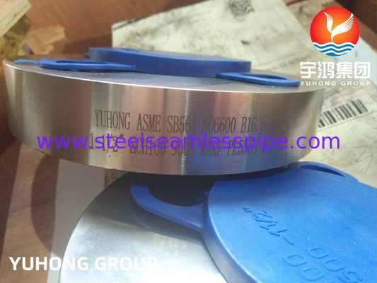 Inconel 600 (Alloy 600, UNS N06600) นิเคิลอลอย แฟลนจ์, ASTM B564 / ASME SA564, Weld-neck raised face (WNRF)