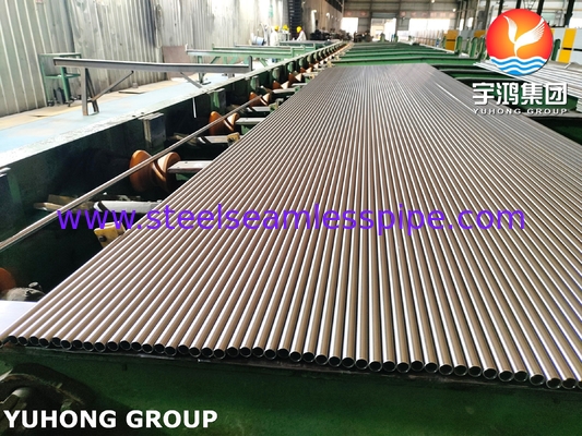 A268 TP410 ท่อสแตนเลสไร้ตะเข็บชนิดมาร์เทนซิติก, สำหรับเครื่องทำความร้อนซ้ำในโรงไฟฟ้าพลังความร้อน