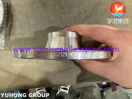 หน้าแปลนคอเชื่อม ASTM A182 F60 AS2129 มาตรฐานออสเตรเลีย