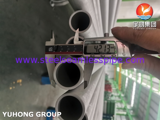 ASTM B407 ASME SB407 N08811 หลอดเหล็กสแตนเลสสําหรับอุณหภูมิสูง