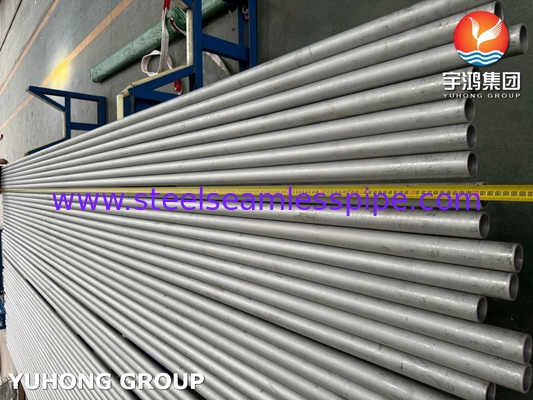 ASTM B407 ASME SB407 N08811 หลอดเหล็กสแตนเลสสําหรับอุณหภูมิสูง