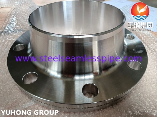 ASTM A182 F53 WNRF Flange Class 150 ถึง 2500 การเชื่อมต่อท่อแรงดันสูง