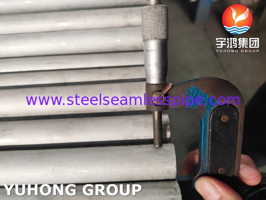 ASTM A789 UNS S31803 ท่อเหล็กดัดเหล็กดับเพลส ไม่มีสายหรือปั่น