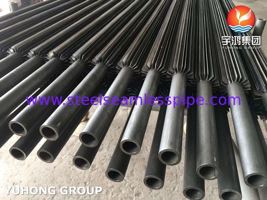 ท่อครีบตามยาว ASTM SA210 Gr A1 พร้อมครีบเหล็กกล้าคาร์บอนสำหรับเครื่องแลกเปลี่ยนความร้อน