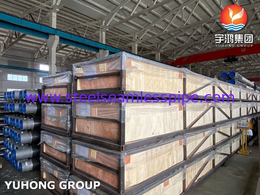 ท่อครีบเชื่อมความถี่สูง ASTM A312 TP347H สำหรับเตาเผาเครื่องอุ่นอากาศ