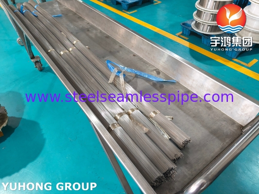 ISO9626 SS304 หลอดหลอดหลอดเลือดดําสแตนเลสทางการแพทย์สําหรับแคเทเตอร์