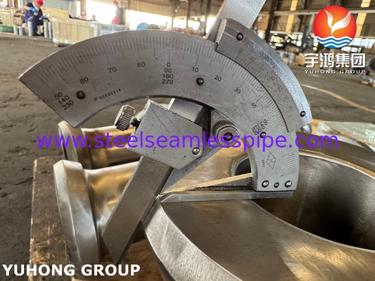 หัวฉีดเสริมแรง ASME SA182 สำหรับเครื่องแลกเปลี่ยนความร้อน API663