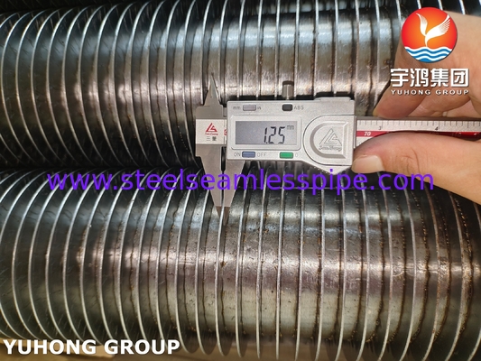 ASTM A335 P22 HFW ท่อปีกขัดขัด 11-13Cr สําหรับเครื่องแลกเปลี่ยนความร้อน