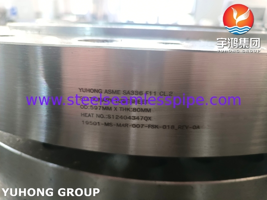 ASME SA336 F11 Cl2 ผนังท่อเหล็กสแตนเลสสําหรับเครื่องแลกเปลี่ยนความร้อน