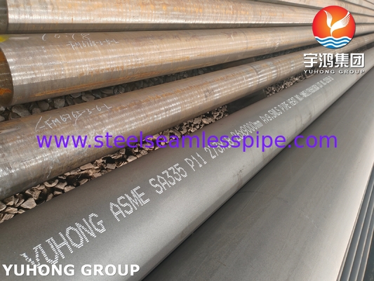 ASME SA335 P11 ท่อเหล็กสแตนเลสไร้รอยสําหรับโรงไฟฟ้าและบริการปิโตรเคมี