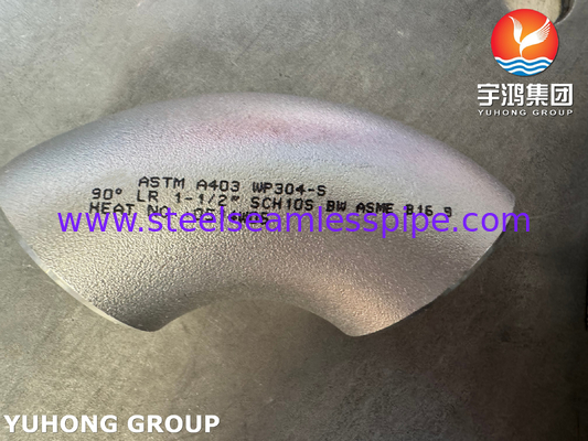 ASTM A403 WP304 สแตนเลส 90 องศา9