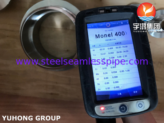 N04400 Flanges WNRF Flanges ที่มีความสามารถสูงและทนทานต่อการกัดกร่อนที่ตรงกับ ASTM B564