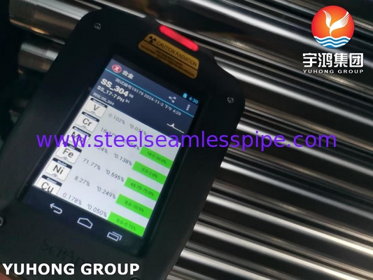 ASTM A270 TP304 (S30400) ท่อสแตนเลสไร้รอยต่อเกรดออสเทนนิติกสำหรับสุขอนามัยสำหรับอุตสาหกรรมอาหาร