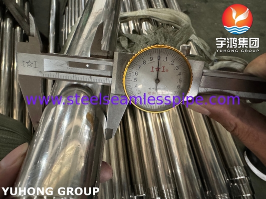 ASTM A270 TP304 (S30400) ท่อสแตนเลสไร้รอยต่อเกรดออสเทนนิติกสำหรับสุขอนามัยสำหรับอุตสาหกรรมอาหาร